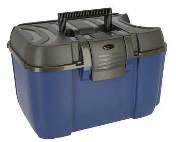 Skrzynka na akcesoria Jumbo, czarny/ niebieski, Covalliero