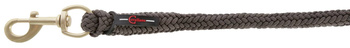 Uwiąz dla konia Classy, zwykły karabińczyk, szary, 200 cm, Covalliero