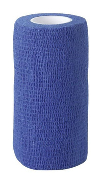 Samoprzylepny bandaż EquiLastic, 10 cm, niebieski, Kerbl