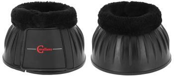 Kaloszki dla konia Teddy Fleece, gumowe, czarny, Covalliero