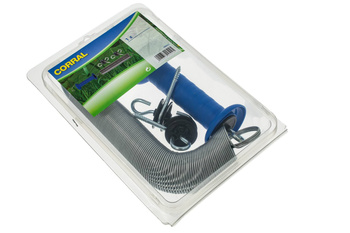 Zestaw bramowy z dwoma izolatorami bramowymi Classic, blister, niebieski, Kerbl