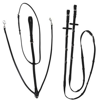 Wodze Thiedermann, czarny, Covalliero