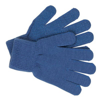 Rękawiczki jeździeckie Magic Grippy, dziecięce, granatowy, rozmiar uniwersalny, Covalliero