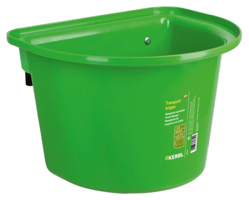 Żłób na paszę z zawiesiem, 12 l, jasnozielony, Kerbl
