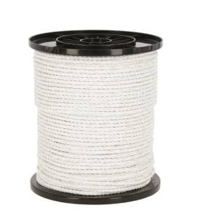 Linka ogrodzeniowa BASIC, 200 m x 6 mm, biała, Kerbl