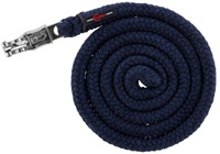 Uwiąz dla konia Doria, bezpieczny karabińczyk, 200 cm, granatowy, Covalliero