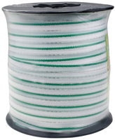 Taśma ogrodzeniowa TITAN, 200m x 40mm, biało-zielona, Kerbl